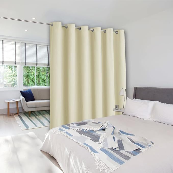 NICETOWN Privacy Room Divider, Wall Separator, Space Partition, Curtain Screen by NICETOWN