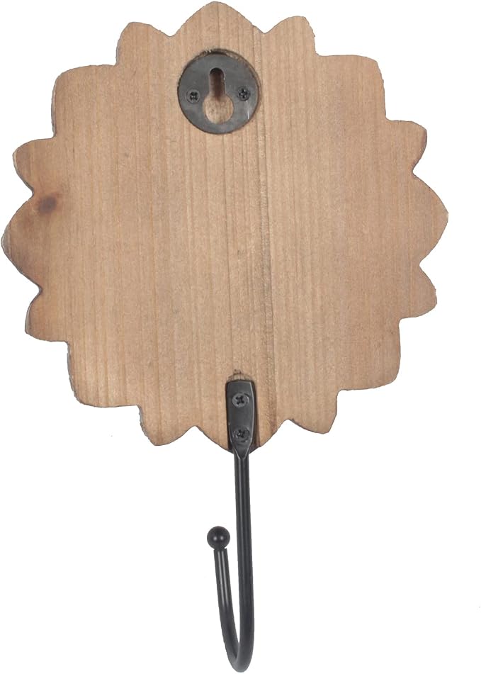 dwellington Flower Towel Hooks Decorative Hooks Hanger - Image 4
