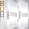 TRLIFE Wall Sconces Plug in, Adjustable 4 Color Temperature Modern LED Wall by TRLIFE