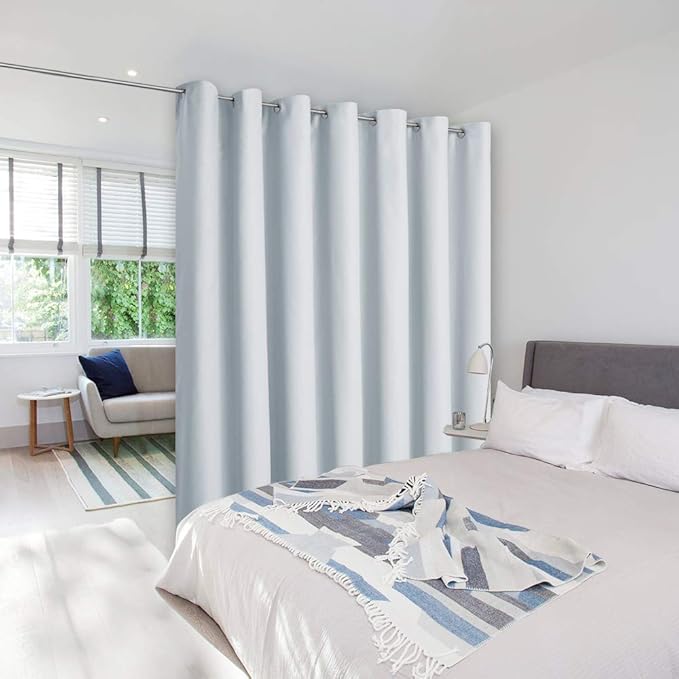 NICETOWN Ceiling Curtains, Room Divider Curtain Screen Partition, Vertical Blind by NICETOWN