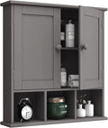 TaoHFE Grey Bathroom Cabinet, Bathroom Wall Cabinet by TAOHFE