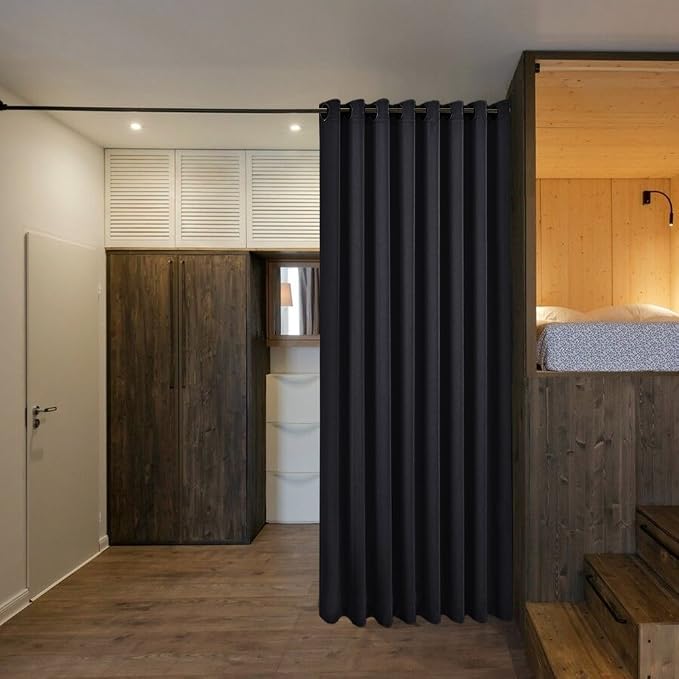NICETOWN Room Separating Divider, Room Divider Curtain Screen Partition - Image 5