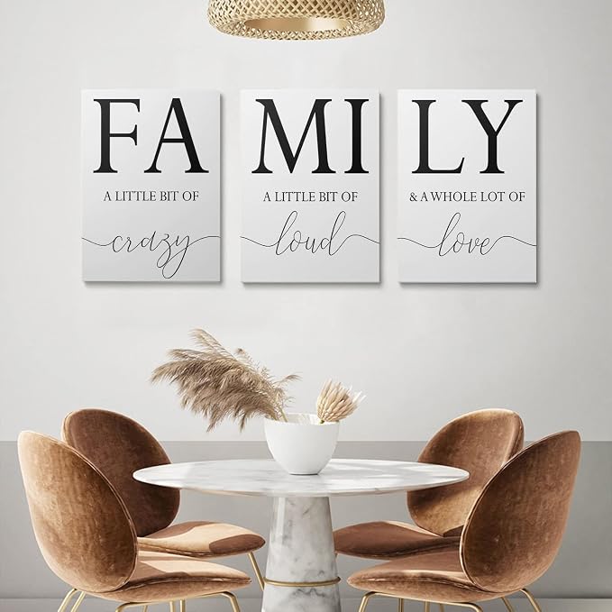 GUBIYU Home Family Wall Decor, Wall Art - Image 3