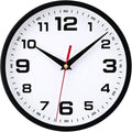 Silent Wall Clocks Battery Operated 12 Inch No Ticking Modern Analog Clock by Warminn