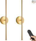 KARTOOSH Battery Operated Wall Sconces, Dimmable Wall Sconces Set of Two by KARTOOSH
