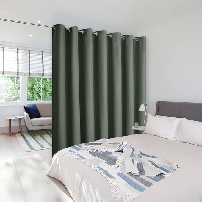 NICETOWN Ceiling Curtains, Room Divider Curtain Screen Partition, Vertical Blind by NICETOWN