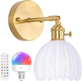 Shenmoyl Vintage Battery Operated Wall Sconce by Shenmoyl