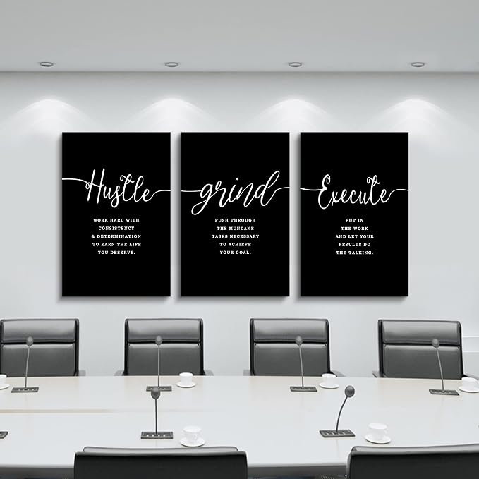 Hustle Grand Slogan Poster, Gift - Image 2