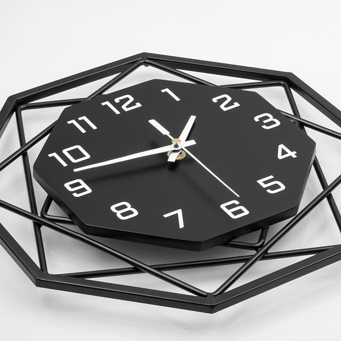 Large Wall Clocks for Living Room Decor 16 inch Silent Modern Wall Clocks Wall - Image 6