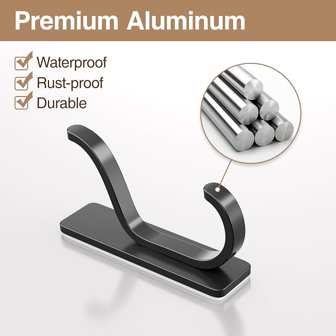 pickpiff Adhesive Wall Coat Hooks - Image 4
