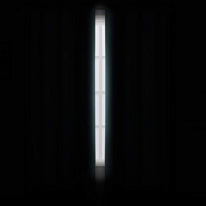 LEMOMO Sea Teal Thermal Blackout Curtains/52 x 95 Inch/Set of 2 Panels Room - Image 3