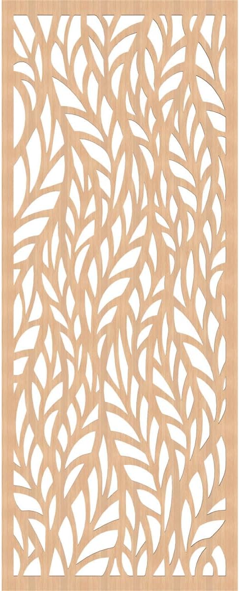 23 3/8"W x 59 3/8"H x 1/4"T Ortonville Decorative Fretwork Wood Wall Panels - Image 4