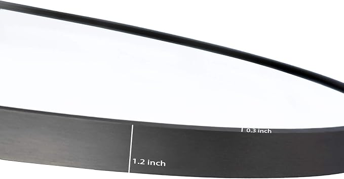 Itrue 36 Inch Black Round Mirror - Image 7