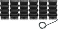 Vertical Wall Planter with 24 Pots, Hanging Garden Plant Flowerpot Holder by Eapmic