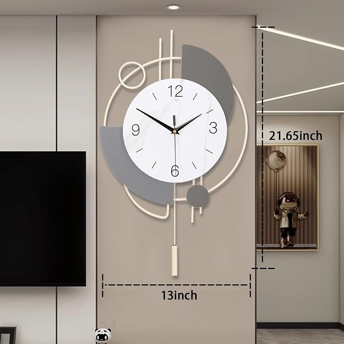 Dankeit Decorative Silent Quartz Wall Clock - Image 7