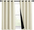 NICETOWN Warm Curtains for Winter, Bedroom Full Blackout Curtain Panels by NICETOWN