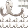 10pcs Coat Hooks Hardware, Wall Hooks Heavy Duty Hooks by MsBong