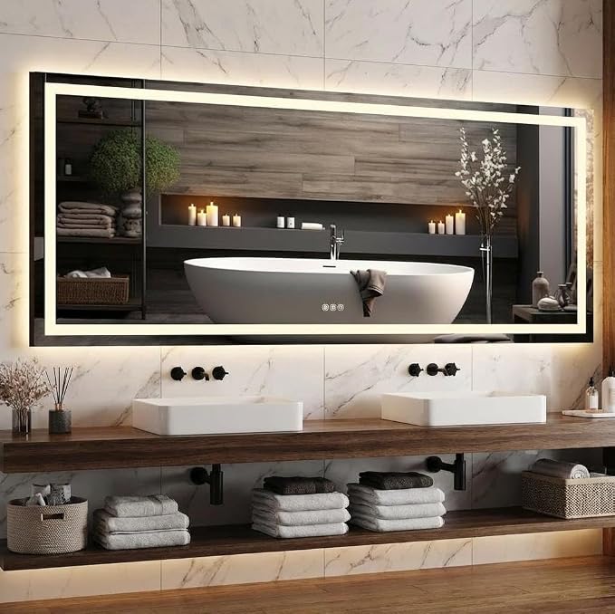 GarveeHome 60x30 LED Bathroom Mirror by GarveeHome