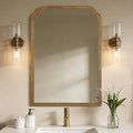 WallBeyond 28" x 40" Wood Bathroom Mirror by WallBeyond