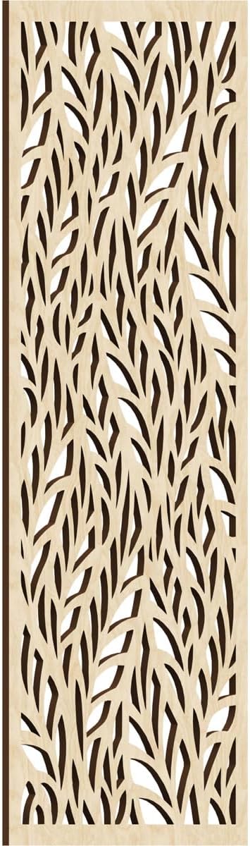 Ortonville Decorative Pierced Fretwork Wood Wall Panels, 17 3/8"W x 44 3/8"H x by EkenaMillwork