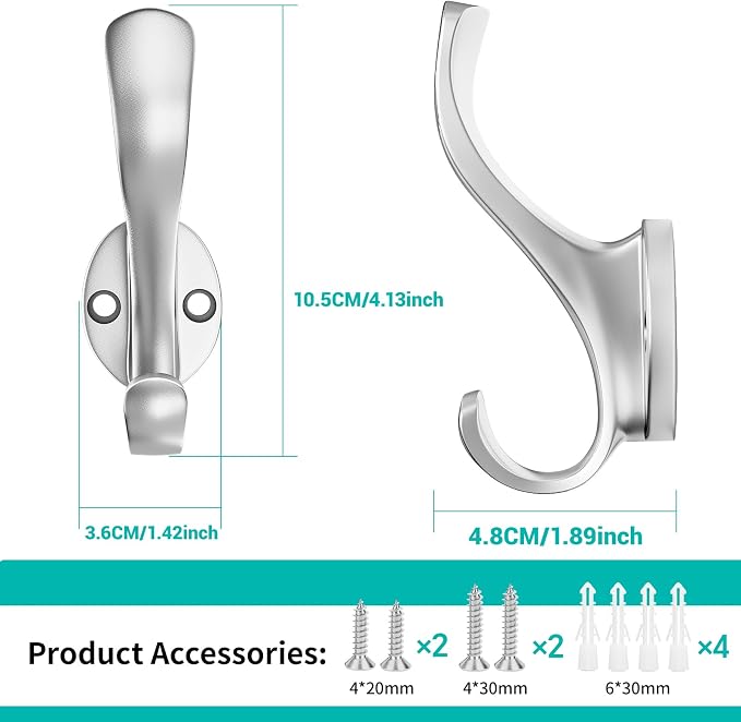 Coat Hooks Heavy Duty - Image 2