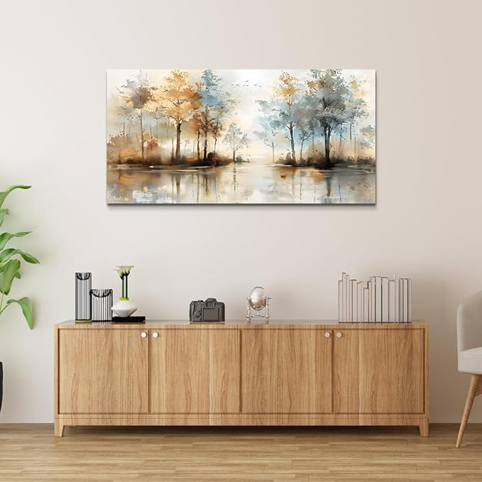 Lapremoly Large Wall Decor For Living Room Framed Wall Art for Bedroom Abstract - Image 3
