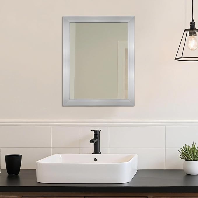 Ruomeng Rectangular Wall Mirror 16" x 20" - Image 2