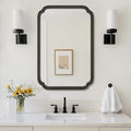 WallBeyond 24" x 36" Rounded Corner Arch Wall Mirror by WallBeyond