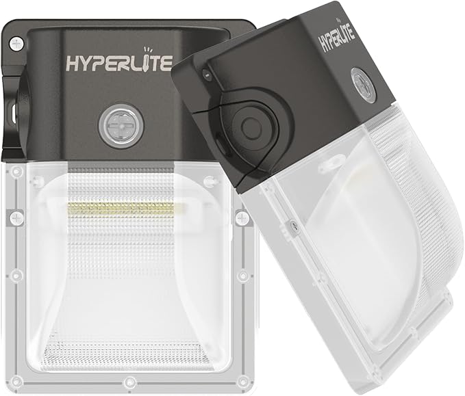 HYPERLITE LED Wall Pack Light: 30W 3600lm 5000K Daylight Outdoor Wall Lights by HYPERLITE