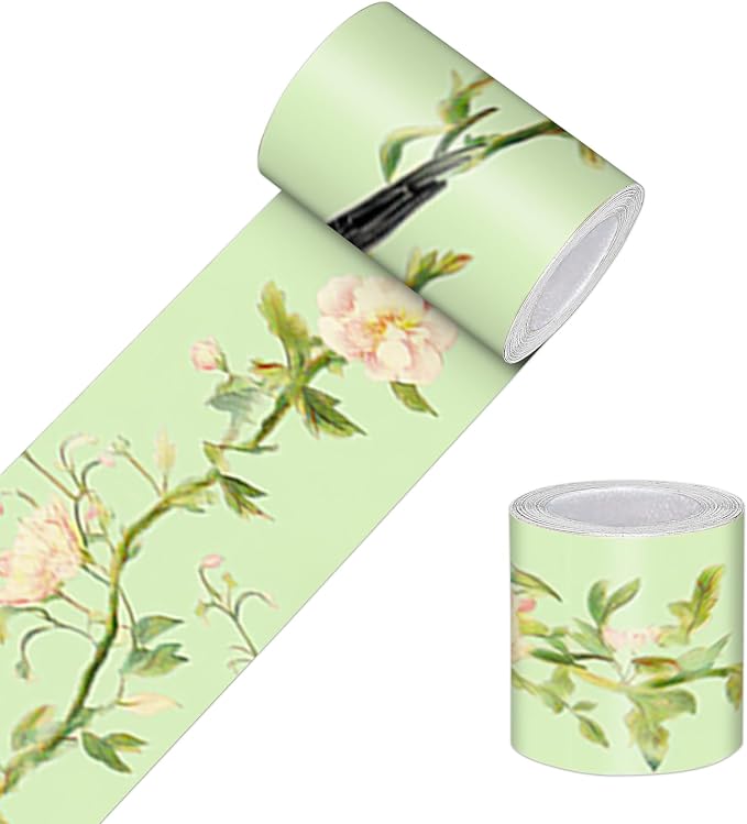 HOMETITUTE Wallpaper Border Peel and Stick Decorative Wall Trim Self Adhesive by HOMETITUTE