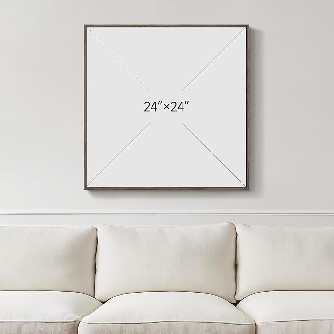 Framed Sage Green Abstract Wall Art, Modern Canvas Prints Artwork - Image 3