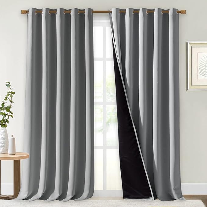 NICETOWN 100% Blackout Blinds, Laundry Room Decor Window Treatment Curtains by NICETOWN