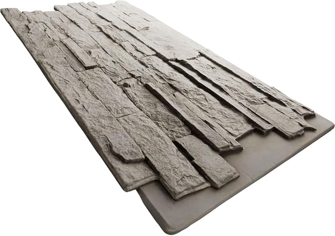 EverStone Acadia Ledge Faux Stone Panel, Desert Sand Color - Image 6