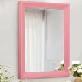 AAZZKANG Rectangle Mirror with Wood Frame Modern Farmhouse Wall Mirrors Decor by AAZZKANG