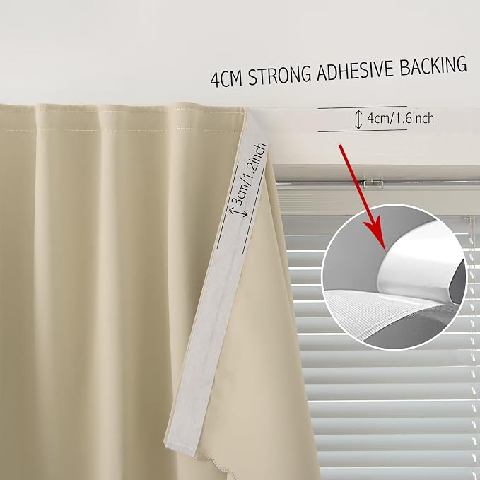 Self Adhesive Portable Blackout Curtains - Image 7