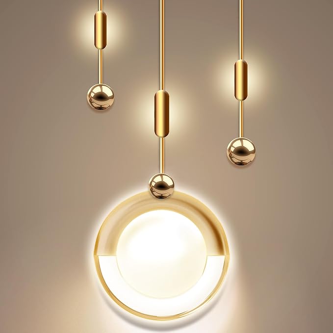 Framed Modern Luxury Gold Wall Art - Image 7