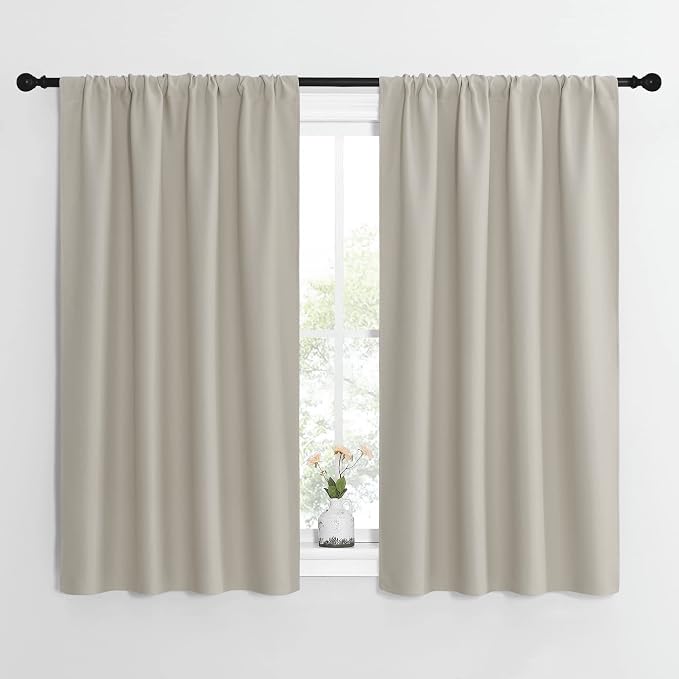 NICETOWN Blackout Curtains for Living Curtains, Room Darkening Window Curtain by NICETOWN