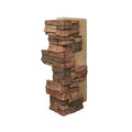 AZ Faux High-Density Polyurethane Faux Stone Interlocking Outside Corner by AZFaux