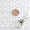 Kitchen Peel and Stick Wallpaper White Wallpaper Contact Paper by Fiula