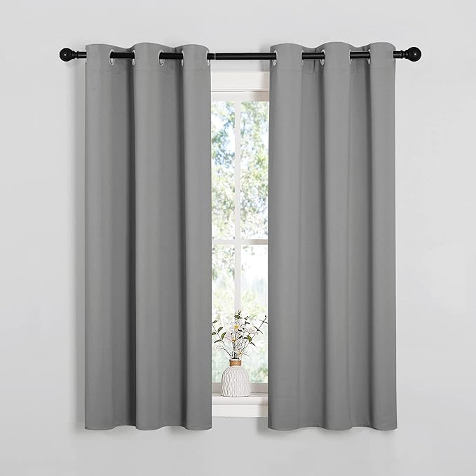 NICETOWN Bedroom Curtains Blackout Drapery Panels, Three Pass Microfiber by NICETOWN