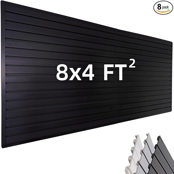 FRAYSCENT Slat Wall Paneling Garage Wall Organizer, Slatwall Panels Garage Tool by FRAYSCENT