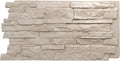 EverStone Acadia Ledge Faux Stone Panel, Sea Shell Color by EkenaMillwork