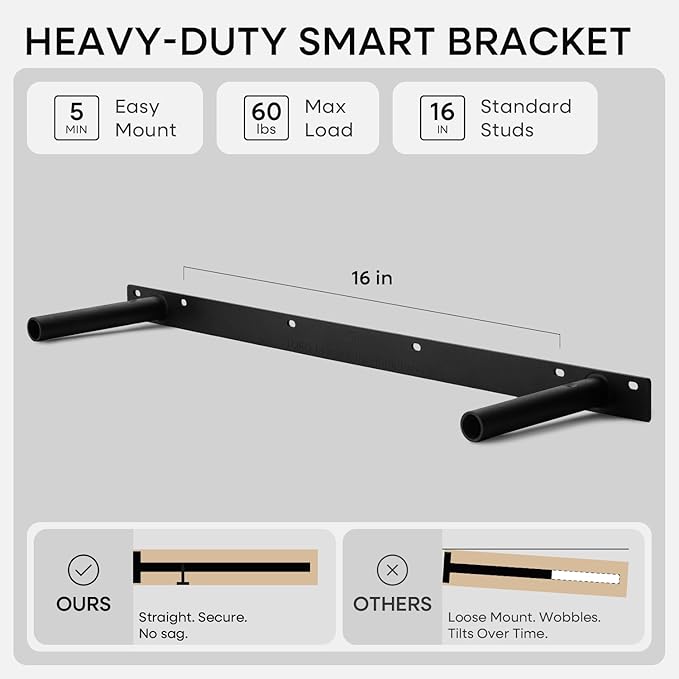 Homeforia 36 inch Wood Floating Shelves, High End Solid Natural Wood 36inch - Image 5