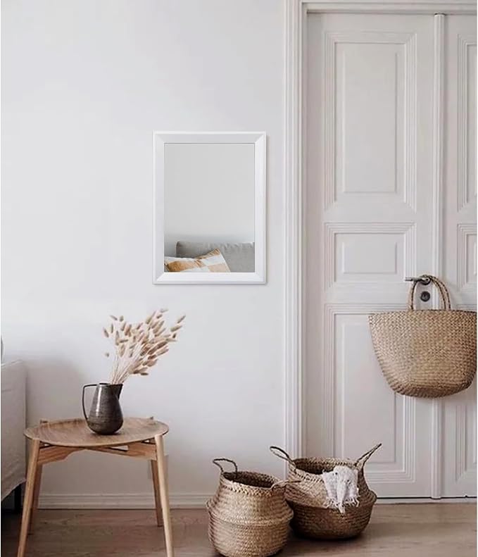 AAZZKANG Rectangular Wall Mirror Decorative Wood Framed Mirrors - Image 5