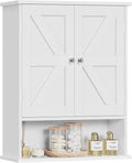 TEENFON Bathroom Wall Cabinet, Over The Toilet Space Saver Storage by TEENFON