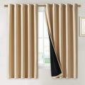 NICETOWN Bedroom Full Blackout Curtain Panels, Super Thick Insulated Window by NICETOWN