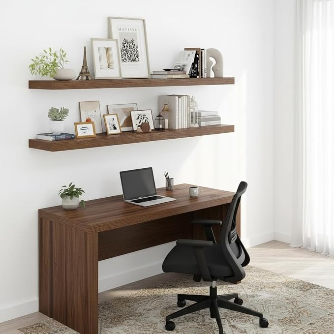 Vivelove Wide Floating Shelves for Wall 12 Inch Deep, 47.2" X 12" X 2" Floating - Image 7