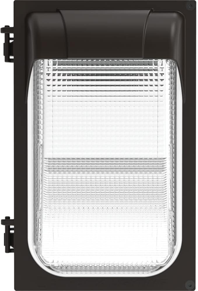 Lithonia Lighting 7.5" Mini LED Wall Pack Outdoor Light Fixture, Building Wall - Image 6