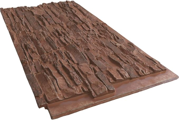 EverStone Canyon Ridge Faux Stone Panel, 45 3/4"W x 24 1/2"H x 1 1/4"D - Image 6