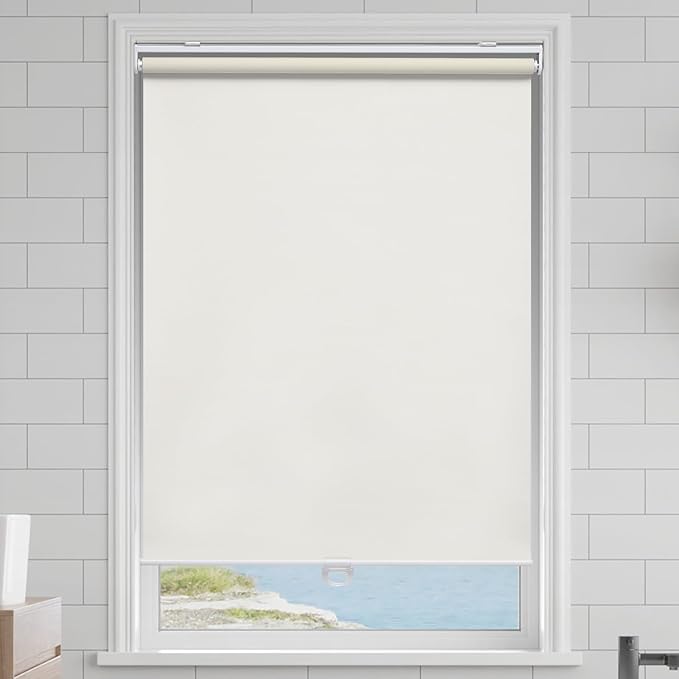 AOSKY Cordless Roller Shades Blackout Blinds - Image 2